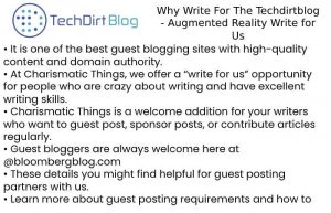 Why Write For techdirtblog 
