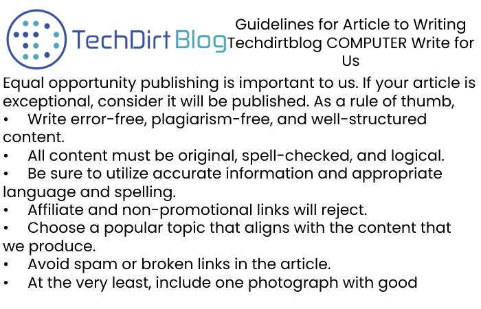 Guidelines of the Article – Computer write for us