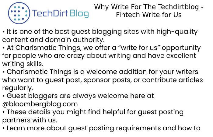 Why Write for Us – Fintech Write for Us