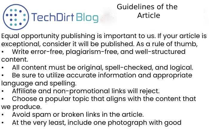 Guidelines of the Article - Next Tech Write For Us
