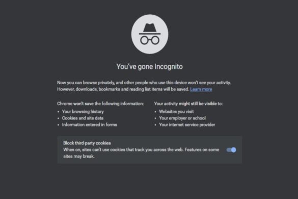Chrome Incognito Mode